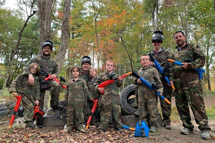 Paintball in the Pocono Mountains Pennsylvania - Photo 1 of 6